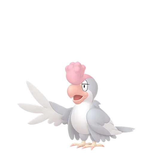 Shiny Squawkabilly-White